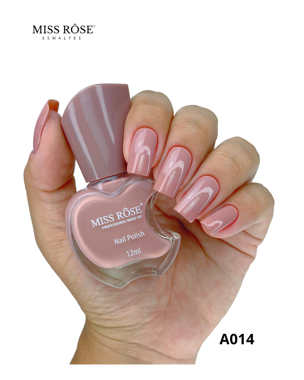 Esmalte Miss Rose A014 12ml