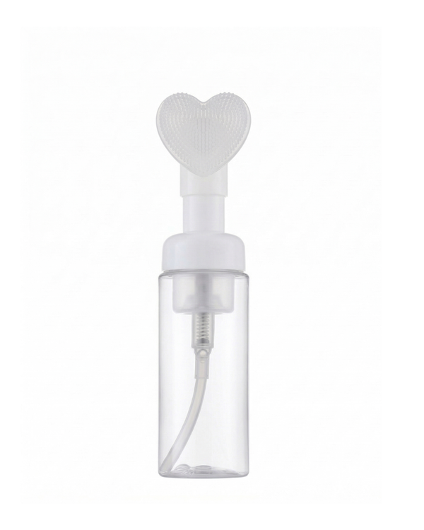FRASCO ESPUMADOR FACIAL CORAÇÃO 150ML