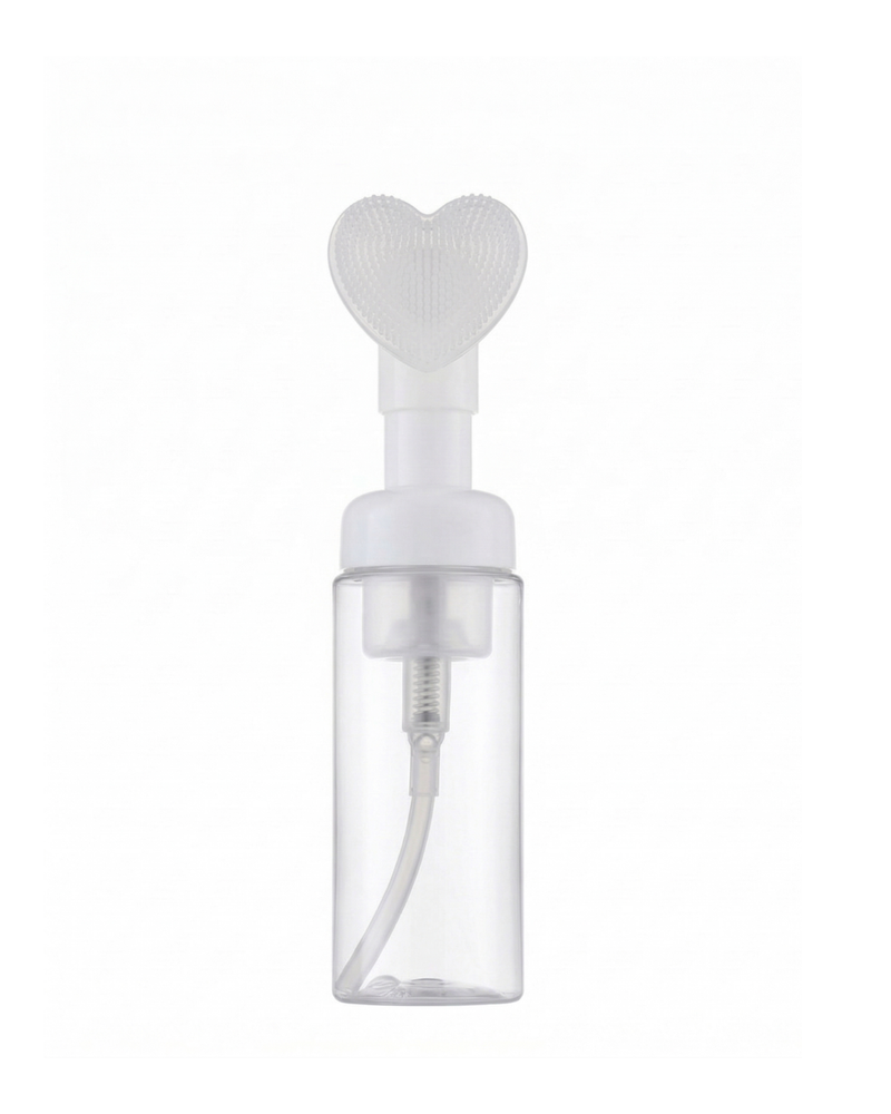 FRASCO ESPUMADOR FACIAL CORAÇÃO 150ML