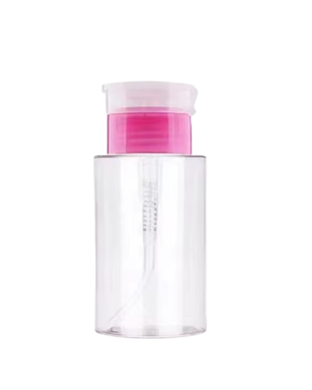 PORTA ACETONA PET 150ML - (ROSA)